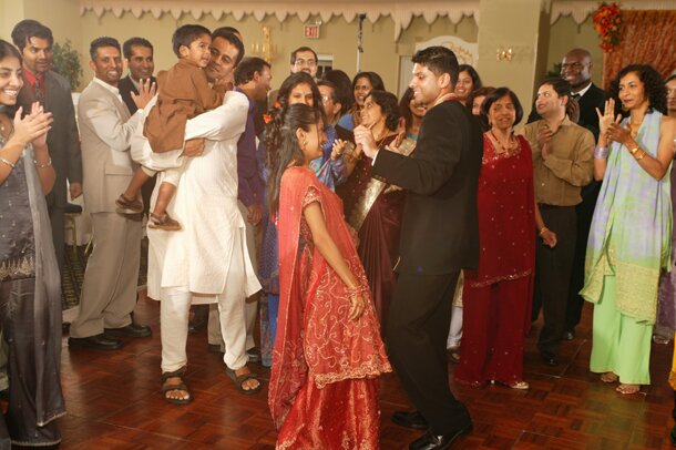 Wedding reception dance