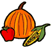Clip art of produce
